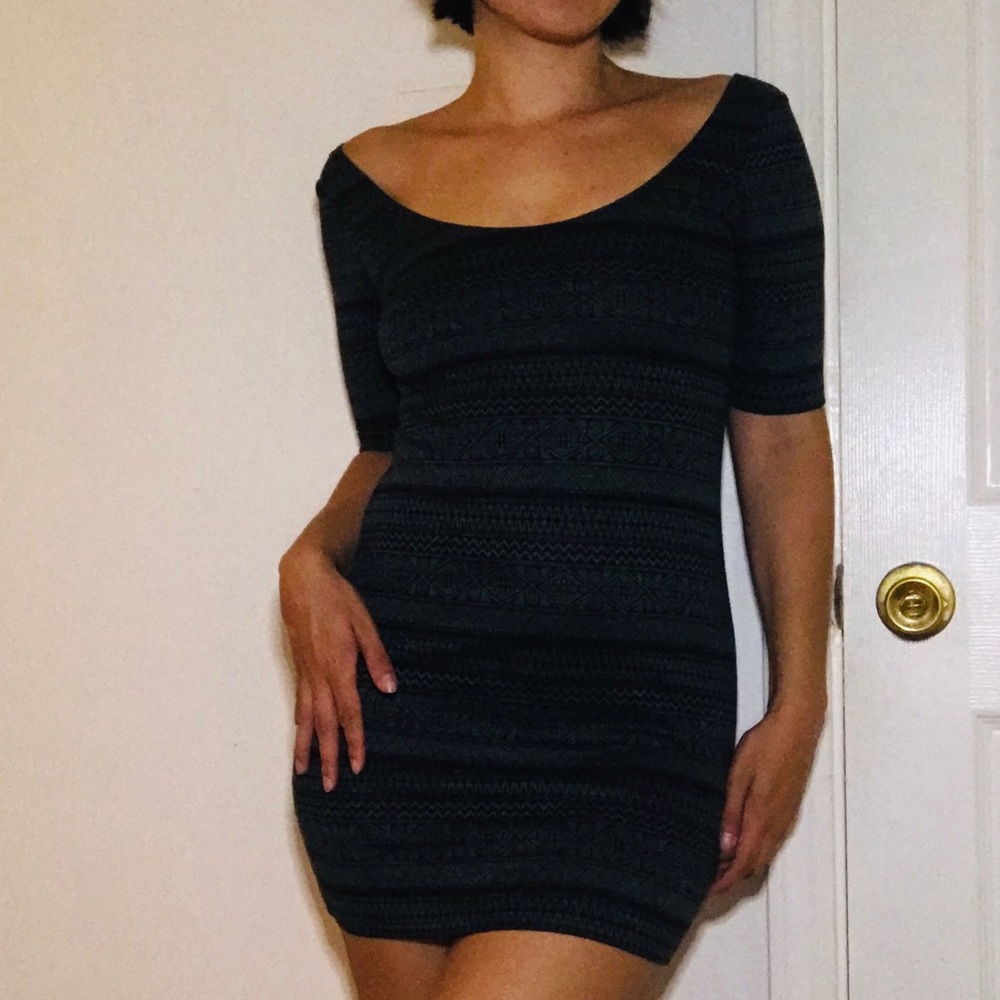 Black Cotton Dress